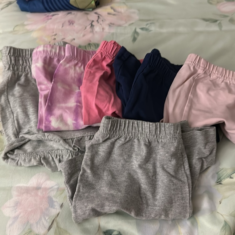 6 girls bike shorts size 7
